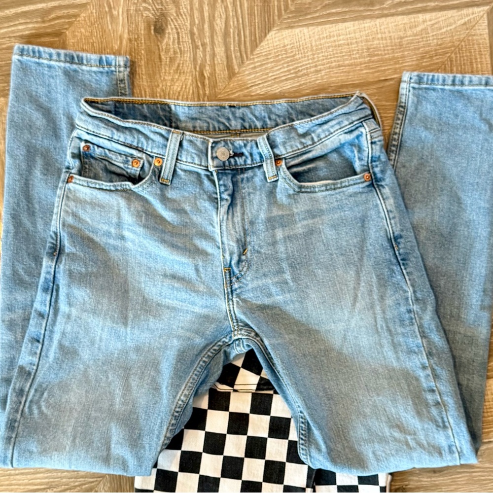 Levi's 90's Remake Y2K 2000's  512 fits like an 8, Light Wash High Rise Jeans
